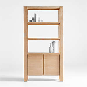 Crate and barrel on sale aspect bookcase