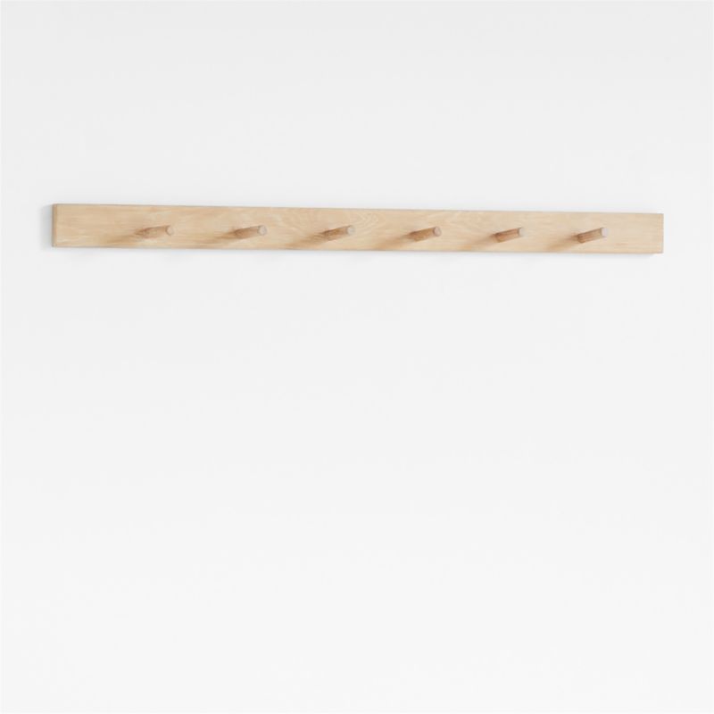 Terra Natural White Oak Wood Wall Hooks