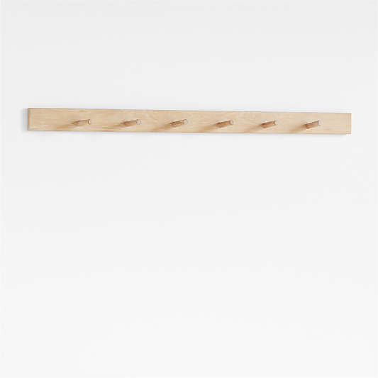 Terra Natural White Oak Wood Wall Hooks