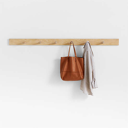 Terra Natural White Oak Wood Wall Hooks