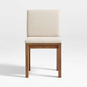Via Olive Green Velvet Walnut Wood Dining Side Chair +