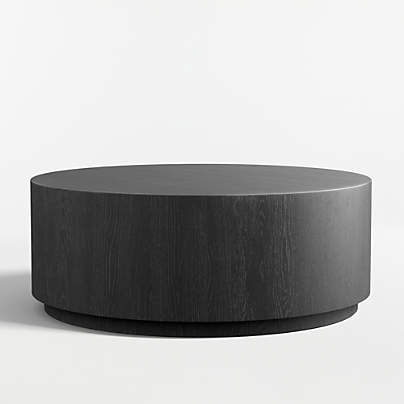 Terrane Black Oak 42" Round Coffee Table