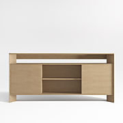 Baja Natural Oak 72" Media Console