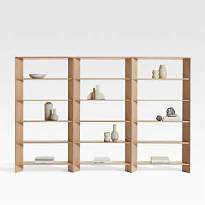 Solid Oak Freestanding Shelving Cabinet Modern Bookcase r14 Freestanding Shelving Unit Timber Shelf Bookshelf