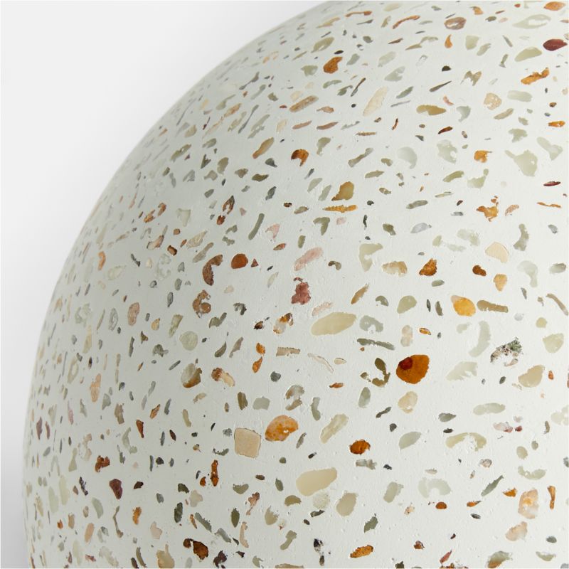 White Terrazzo Kids Table Lamp - image 7 of 8