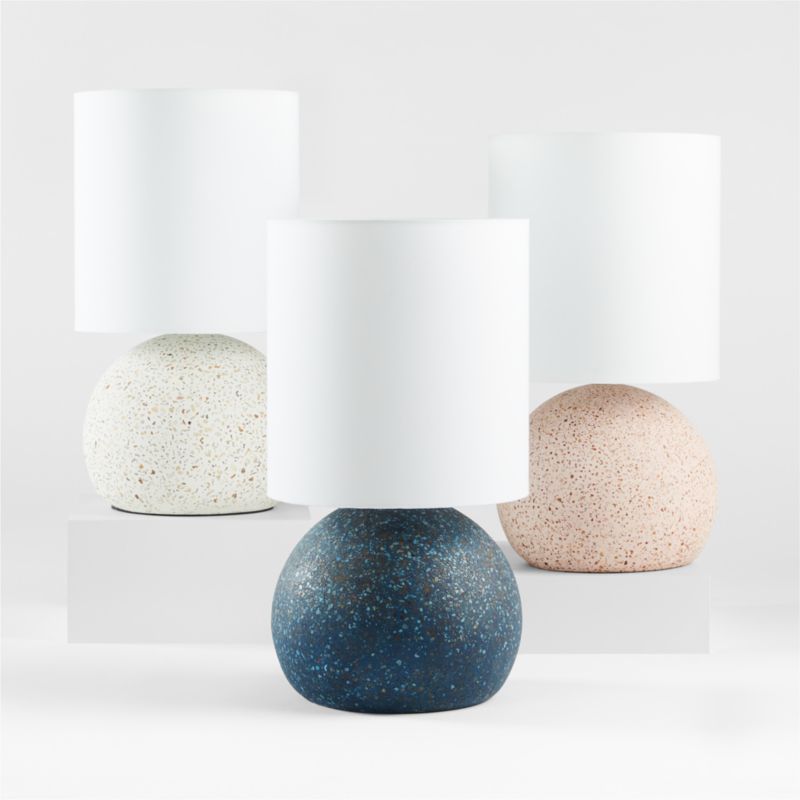 Pink Terrazzo Kids Table Lamp