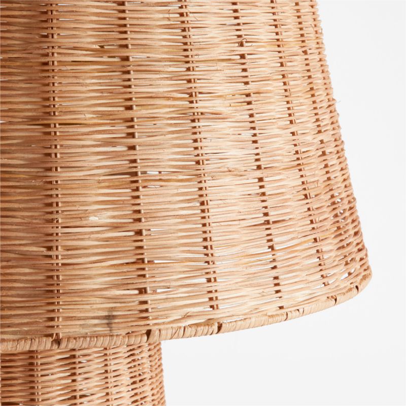 Tessere Rattan Floor Lamp - image 5 of 6