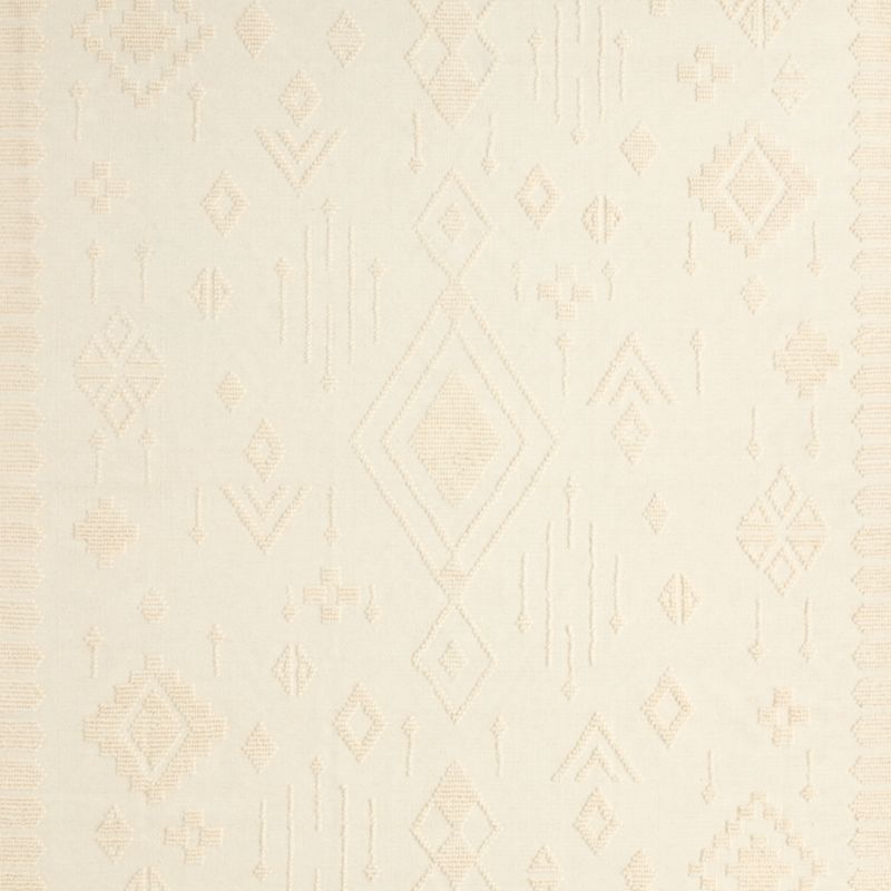 Textural Flatweave Ivory Wool and Cotton Kids 12"x18" Rug Swatch - image 0 of 3