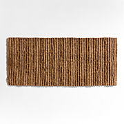 Chunky Loop Jute Natural Double Doormat 24"x57"
