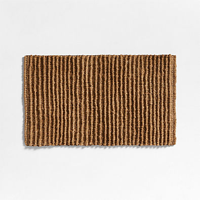 View Textured Chunky Coir Natural Indoor/Outdoor Doormat 18"x30" details