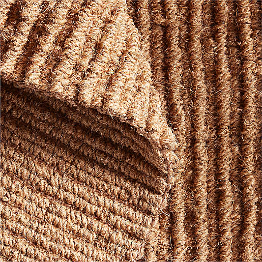 Textured Chunky Coir Natural Indoor/Outdoor Doormat 18"x30"