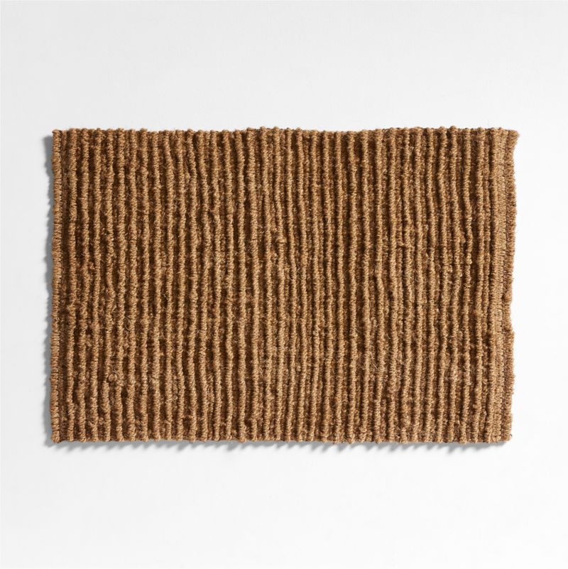 Textured Chunky Coir Natural Indoor/Outdoor Doormat 24"x36" - image 0 of 4