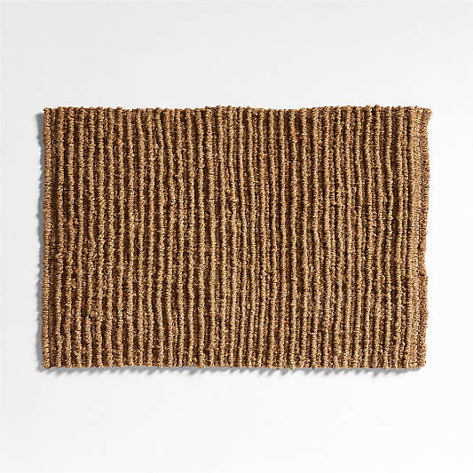 Textured Chunky Coir Natural Indoor/Outdoor Doormat 24"x36"