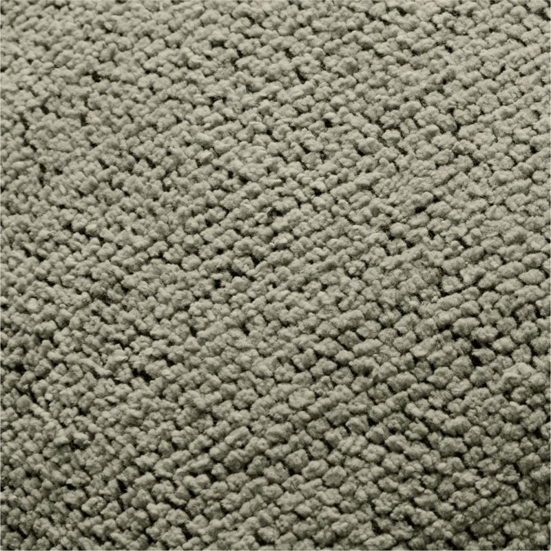 Textured Chenille 23"x23" Shadow Sage Green Throw Pillow with Feather Insert - image 3 of 6