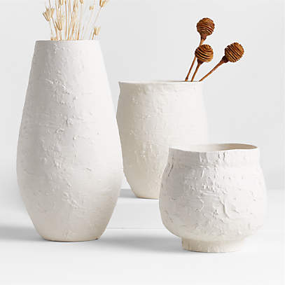 White Ceramic Vase -  Canada