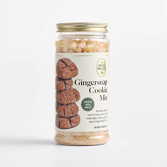 The Spice House Gingersnap Cookie Mix Jar