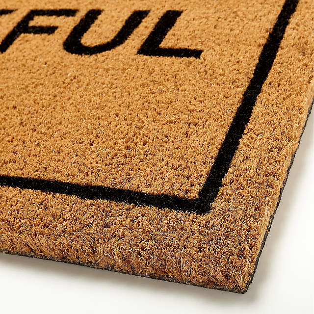 Modern Welcome Home Doormat, Mid-century Decor, Coir Doormat, Front Door Mat,  Simple Decor for Porch, Minimal Welcome Mat, Outdoor Door Mats 