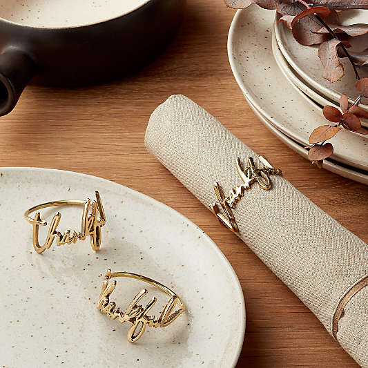 Napkin Rings & Place Card Holders Crate & Barrel