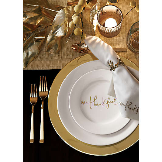 Gold-Plated Charger Plate