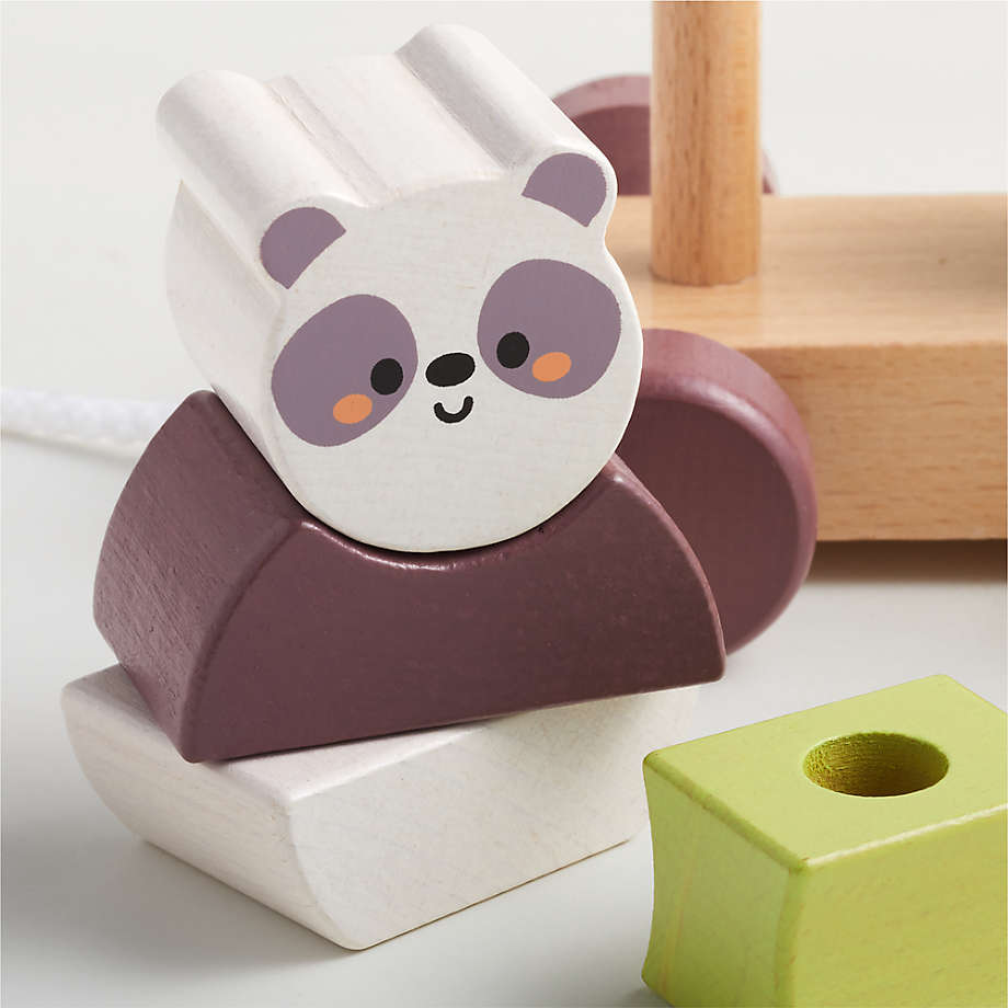 Janod The Animals' Cakewalk Wooden Baby Pull Toy