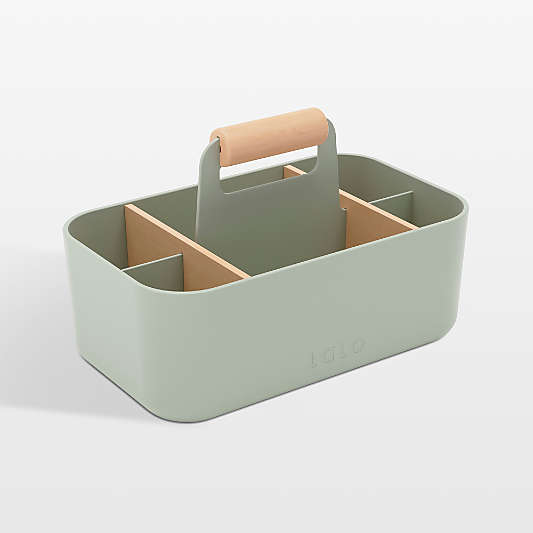 Lalo Sage Green Storage Caddy