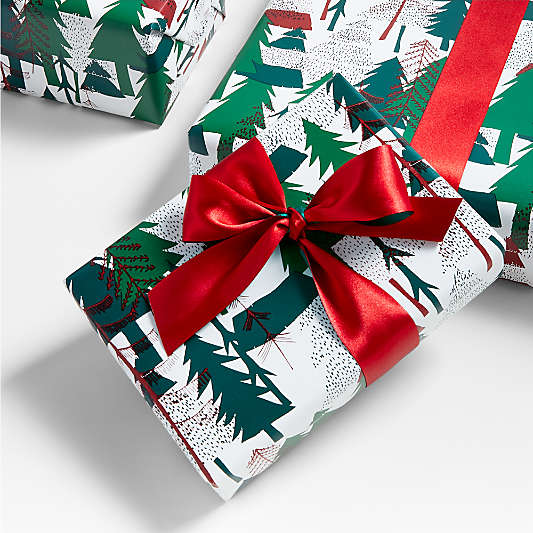 Christmas Wrapping Paper Christmas Gift Wrap Crate & Barrel