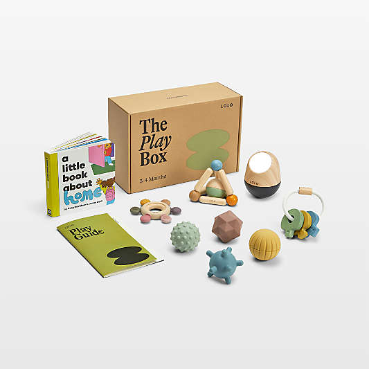 Lalo The Play Box Montessori Inspired Baby Developmental Toys for 3-4 Months