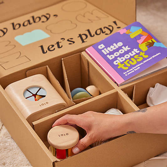Lalo The Play Box Montessori Inspired Baby Developmental Toys for 5-6 Months