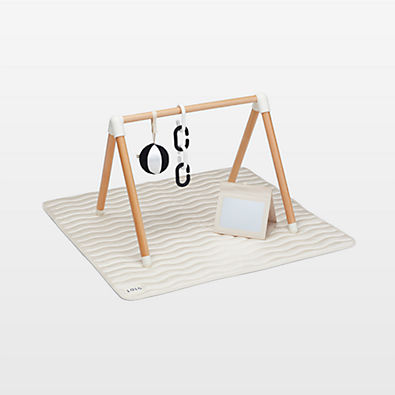 View Lalo Oatmeal Wooden Baby Play Gym details