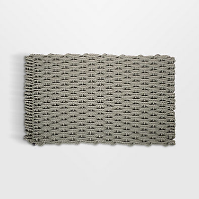 View The Rope Co. Sage Indoor/Outdoor Handwoven Doormat 24x38" details
