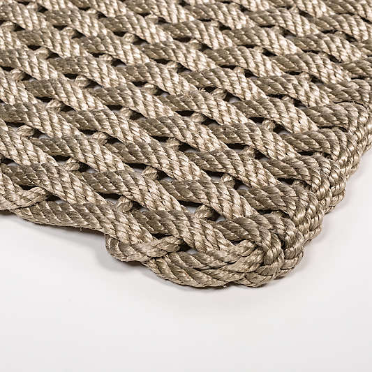 The Rope Co. Sand Indoor/Outdoor Handwoven Doormat