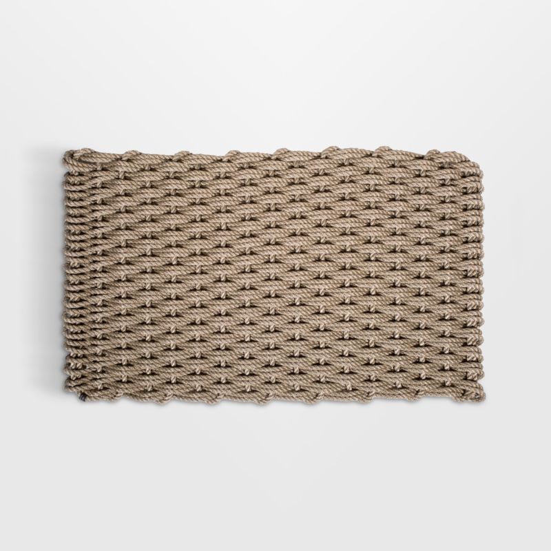 The Rope Co. Sand Indoor/Outdoor Handwoven Doormat 24x38"