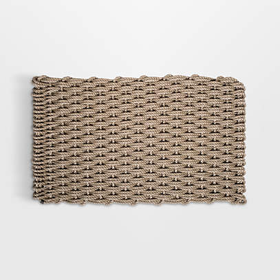 The Rope Co. Sand Indoor/Outdoor Handwoven Doormat