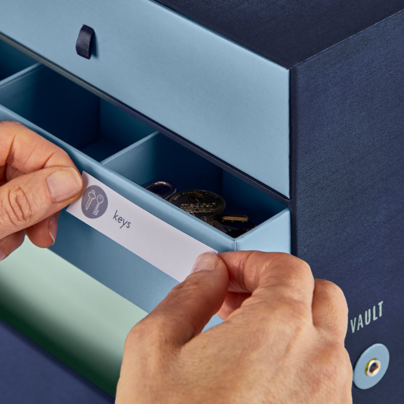 The Vault All-in-One Blue Desk Organizer - image 3 of 5