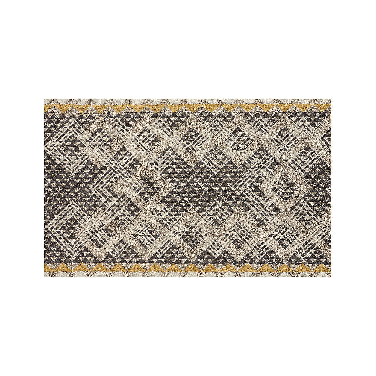 Thea Hand Hooked Wool Rug 5'x8' + Reviews Crate & Barrel