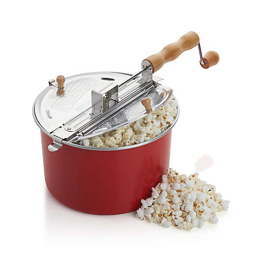 Stovetop Popcorn Popper Red