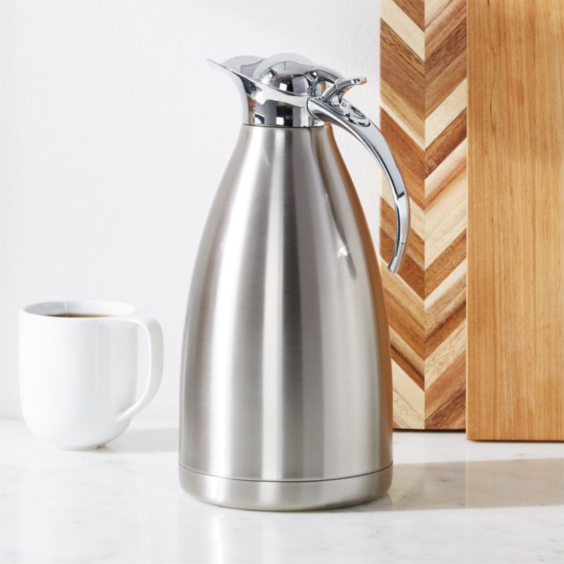 Insulated Stainless Steel Coffee Mug + Reviews | Crate & Barrel