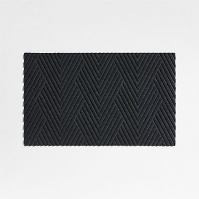 View Thirsty Arrows Graphite Grey Indoor/Outdoor Doormat 21.5"x35" details