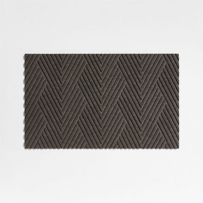 View Thirsty Arrows Taupe Brown Indoor/Outdoor Doormat 21.5"x35" details