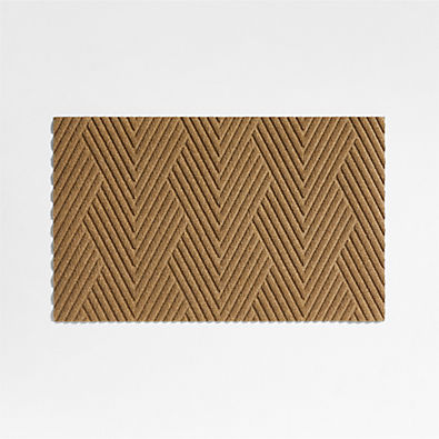 View Thirsty Arrows Wheat Brown Indoor/Outdoor Doormat 21.5"x35" details