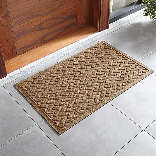 Thirsty Dashes Flax Doormat