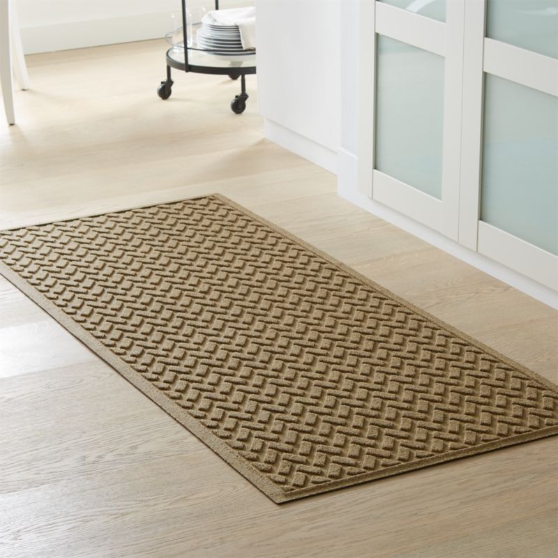 Thirsty Dashes Flax Doormat 30"x71" - image 0 of 3