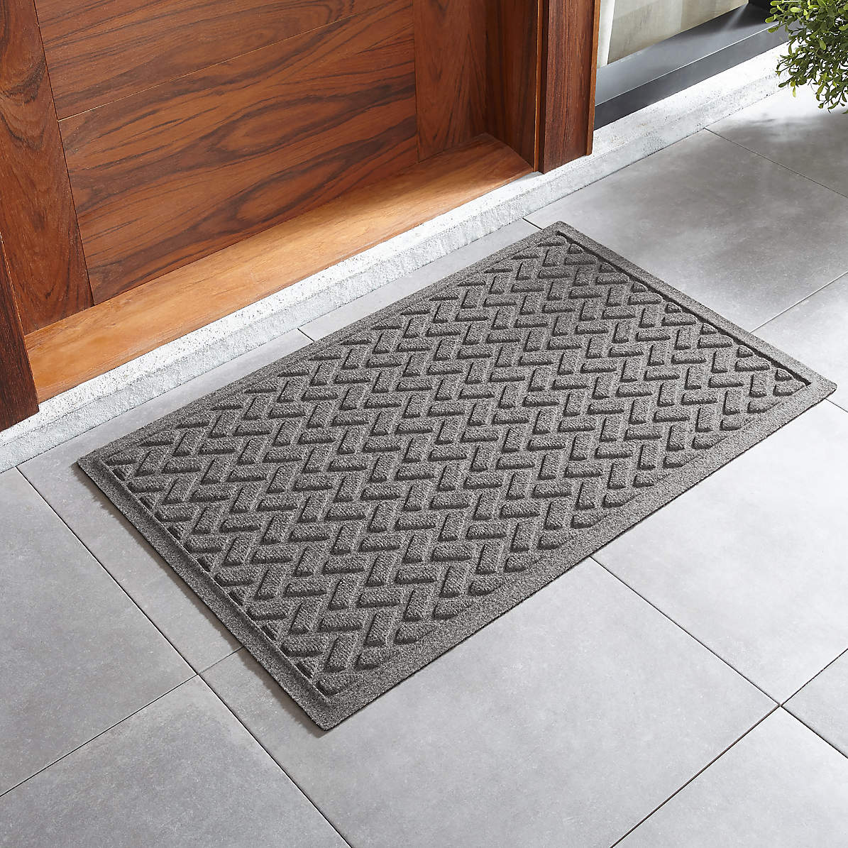 Thirsty Dashes Light Grey Doormat 22x34 + Reviews