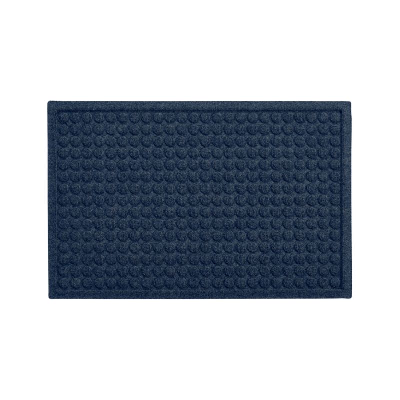 Thirsty Dots ™ Blue 34"x22" Doormat