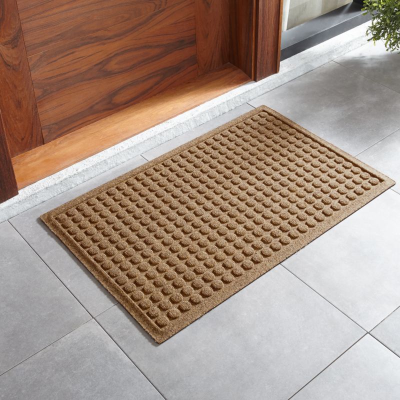 Thirsty Dots ™ Flax Doormat 22"x34" - image 1 of 2