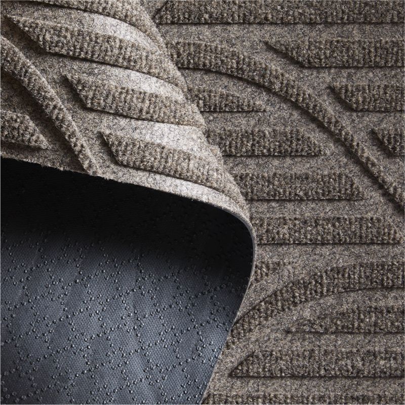 Thirsty Flow Taupe Brown Indoor/Outdoor Doormat 21.5"x35" - image 3 of 4