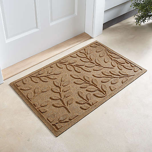 Thirsty Leaves Flax Doormat