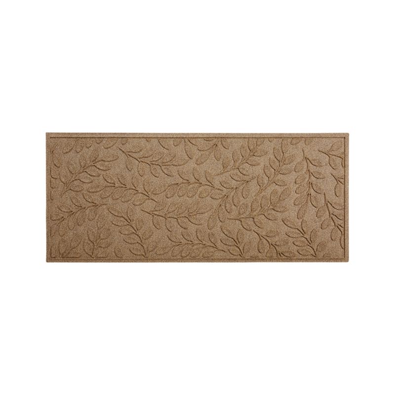 Thirsty Leaves Flax Doormat 30"x71" - image 1 of 2