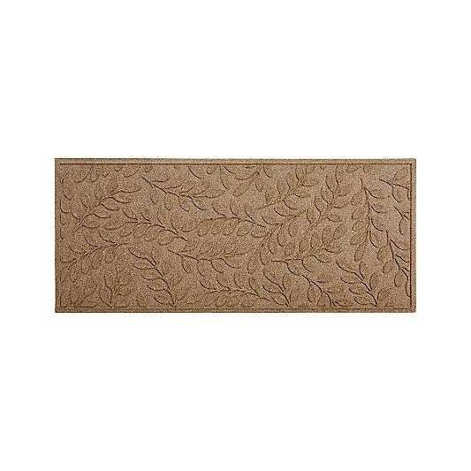 Thirsty Leaves Flax Doormat 30"x71"