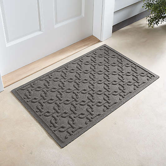 Thirsty Links Light Grey Doormat